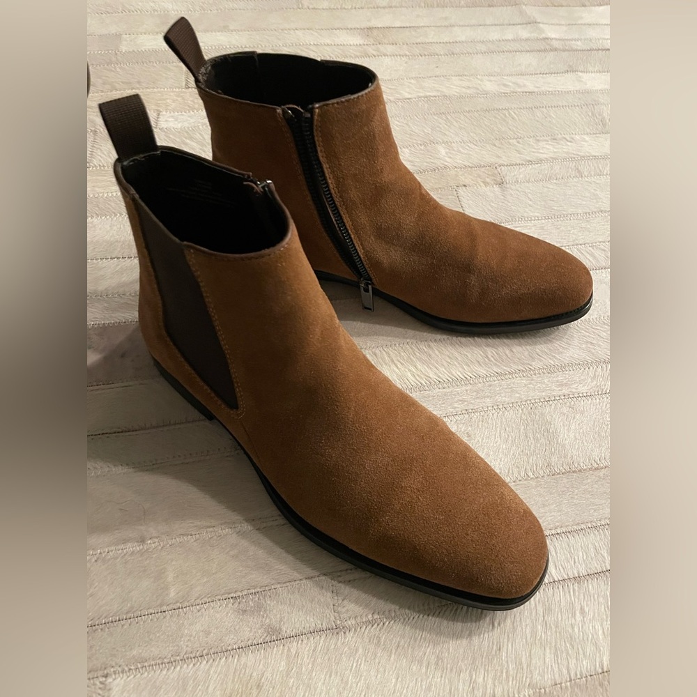 Karl Lagerfeld Paris Suede Men’s Boots